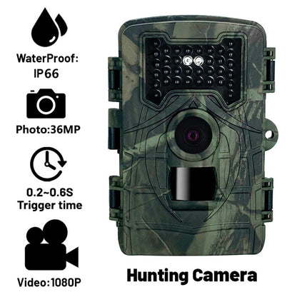 128GB Hunting Trail Camera Wildlife Camera With Night Vision Motion Activated Outdoor Trail Camera Trigger Wildlife Scouting