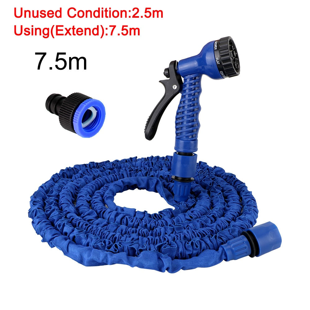 Garden Hose Pipe Water Hose Cars Garden Washing Hose Sprayer Expandable High Pressure 7 Modes Adjustable Water Gun Foam