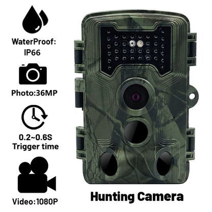 128GB Hunting Trail Camera Wildlife Camera With Night Vision Motion Activated Outdoor Trail Camera Trigger Wildlife Scouting