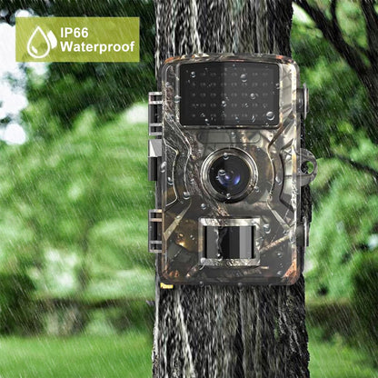 128GB Hunting Trail Camera Wildlife Camera With Night Vision Motion Activated Outdoor Trail Camera Trigger Wildlife Scouting