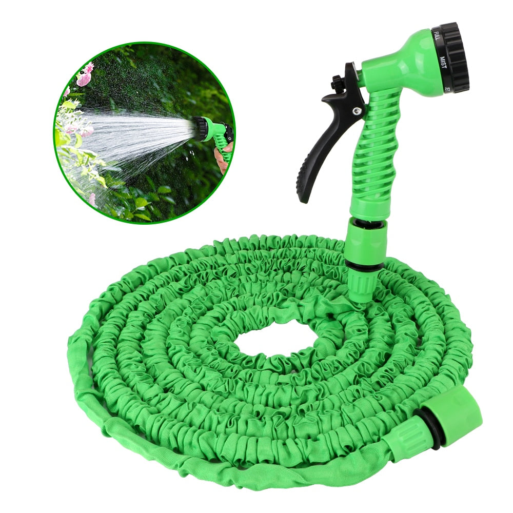 Garden Hose Pipe Water Hose Cars Garden Washing Hose Sprayer Expandable High Pressure 7 Modes Adjustable Water Gun Foam